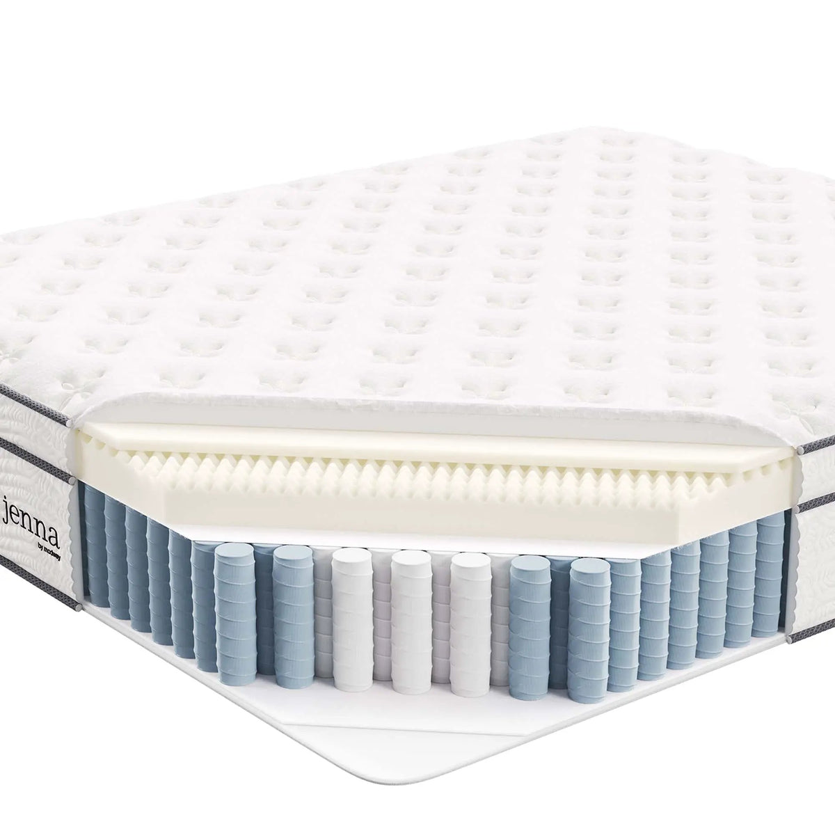 Jenna 14" Innerspring and Foam Mattress by Modway by HouseOfZazla