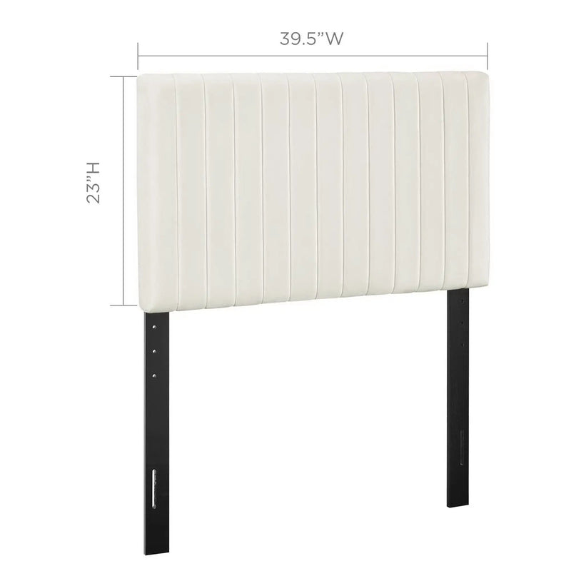 Keira Performance Velvet Twin Headboard by Modway by HouseOfZazla