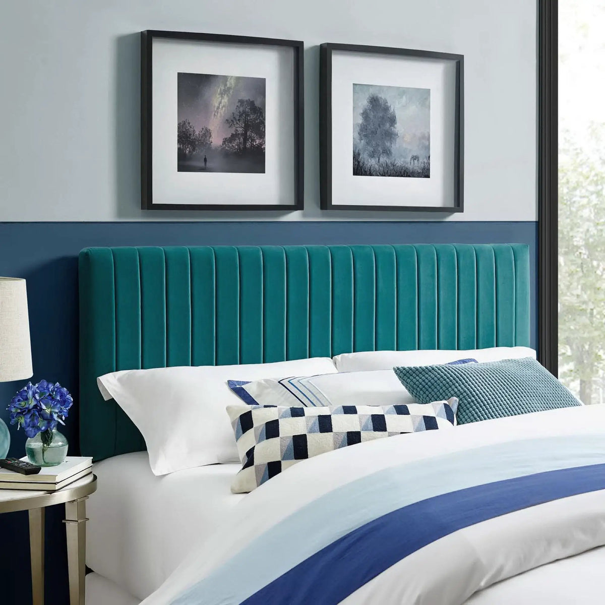 Keira Performance Velvet Full/Queen Headboard by Modway by HouseOfZazla