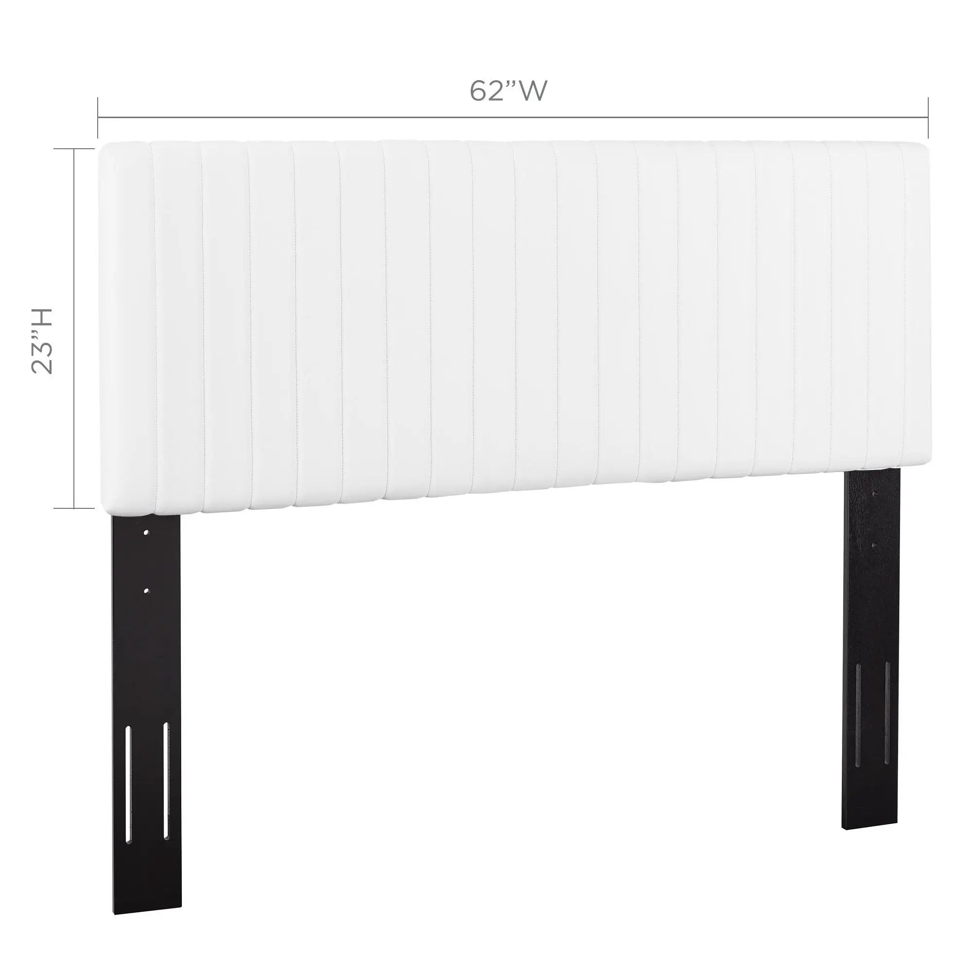 Keira Faux Leather Full/Queen Headboard by Modway by HouseOfZazla