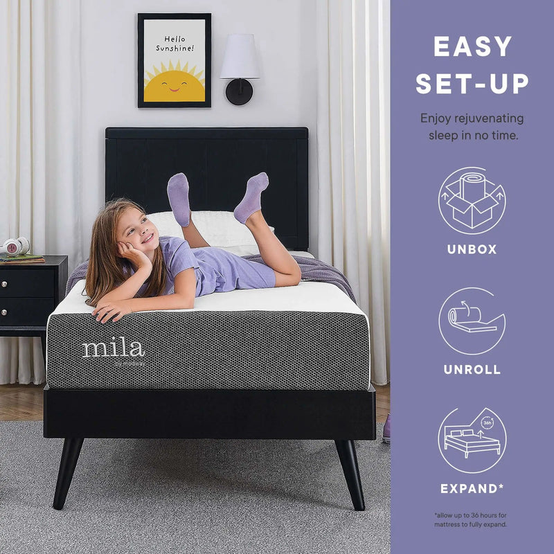 Mila 6" Foam Mattress Set of 2 by Modway by HouseOfZazla
