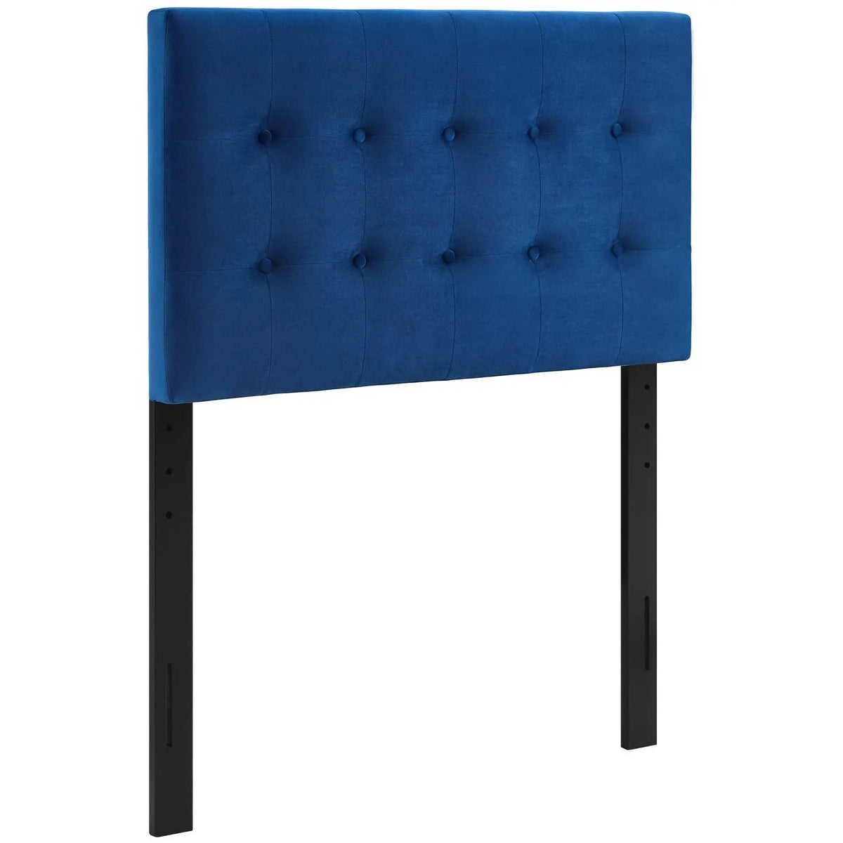 Emily Biscuit Tufted Performance Velvet Twin Headboard by HouseOfZazla