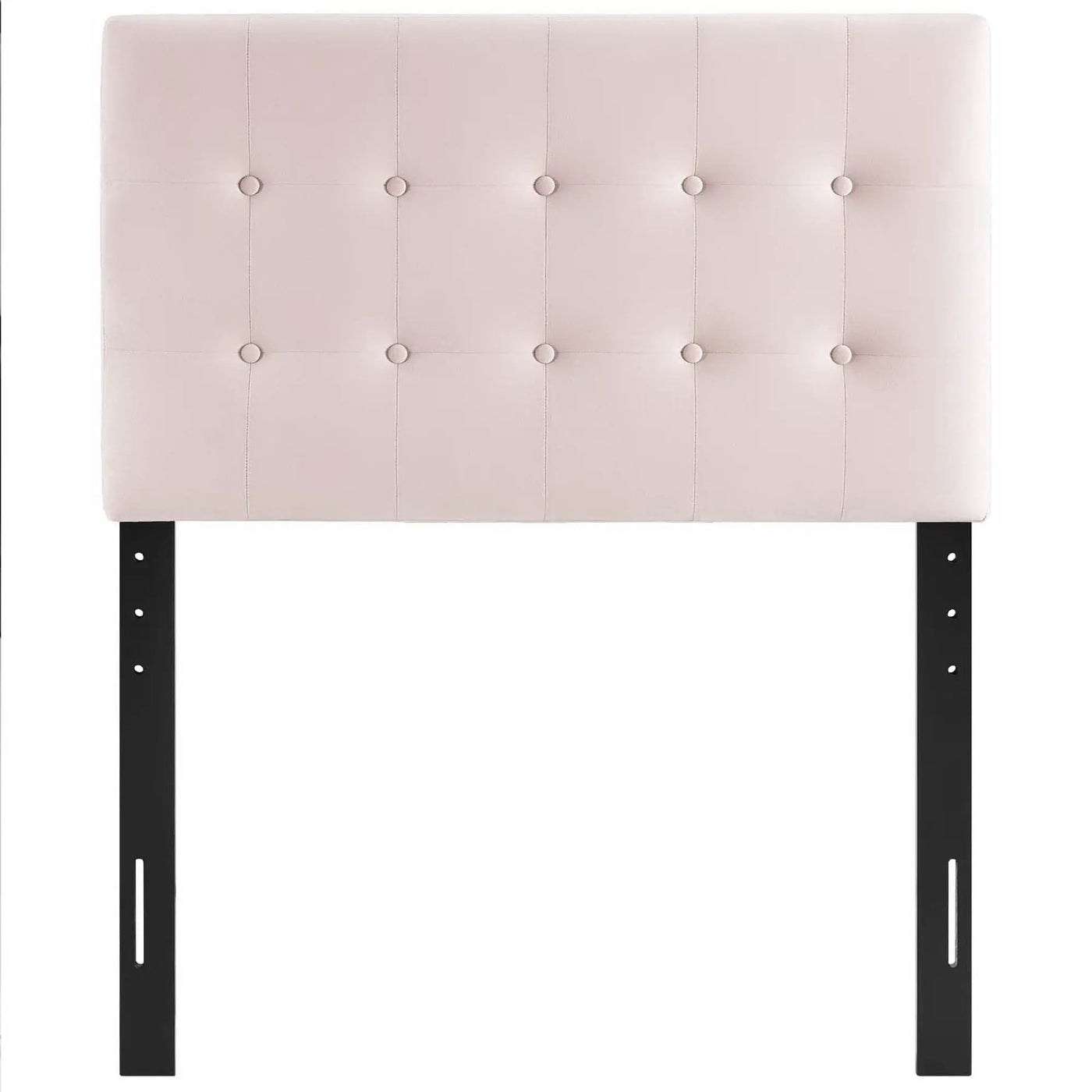 Emily Biscuit Tufted Performance Velvet Twin Headboard by HouseOfZazla