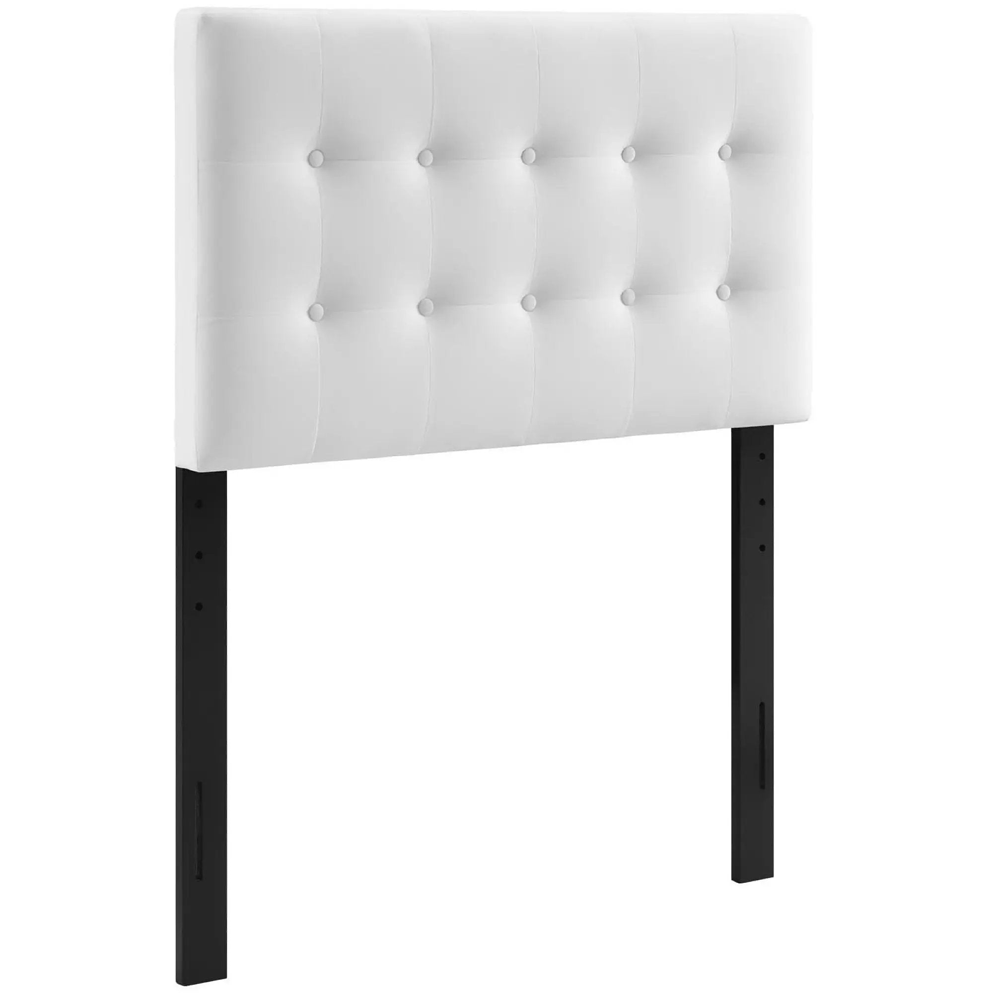 Emily Biscuit Tufted Performance Velvet Twin Headboard by HouseOfZazla