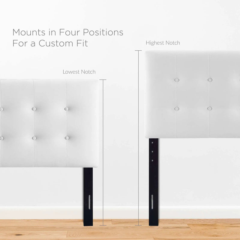 Emily Biscuit Tufted Performance Velvet Full Headboard by Modway by HouseOfZazla