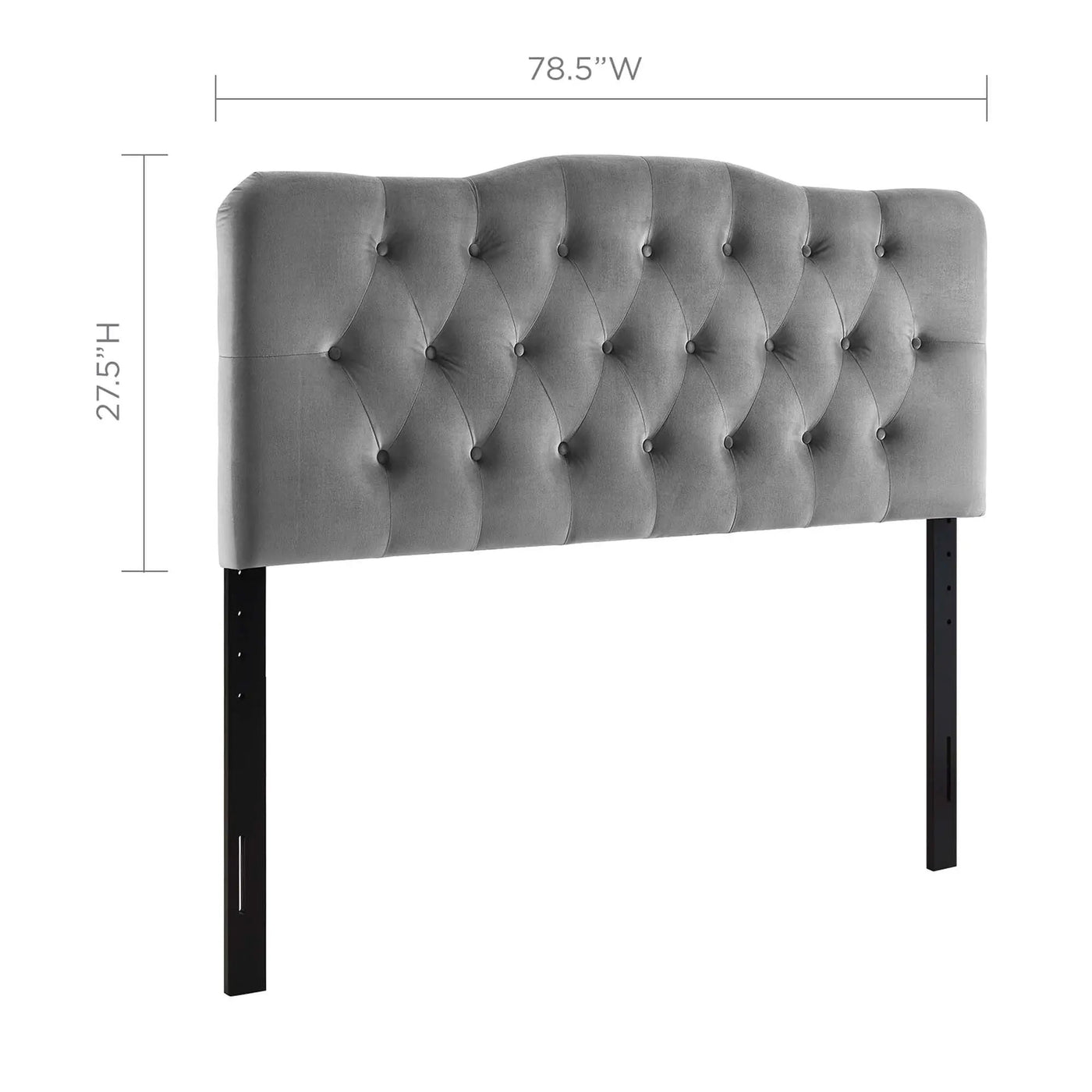 Annabel Diamond Tufted Performance Velvet King Headboard by Modway by HouseOfZazla