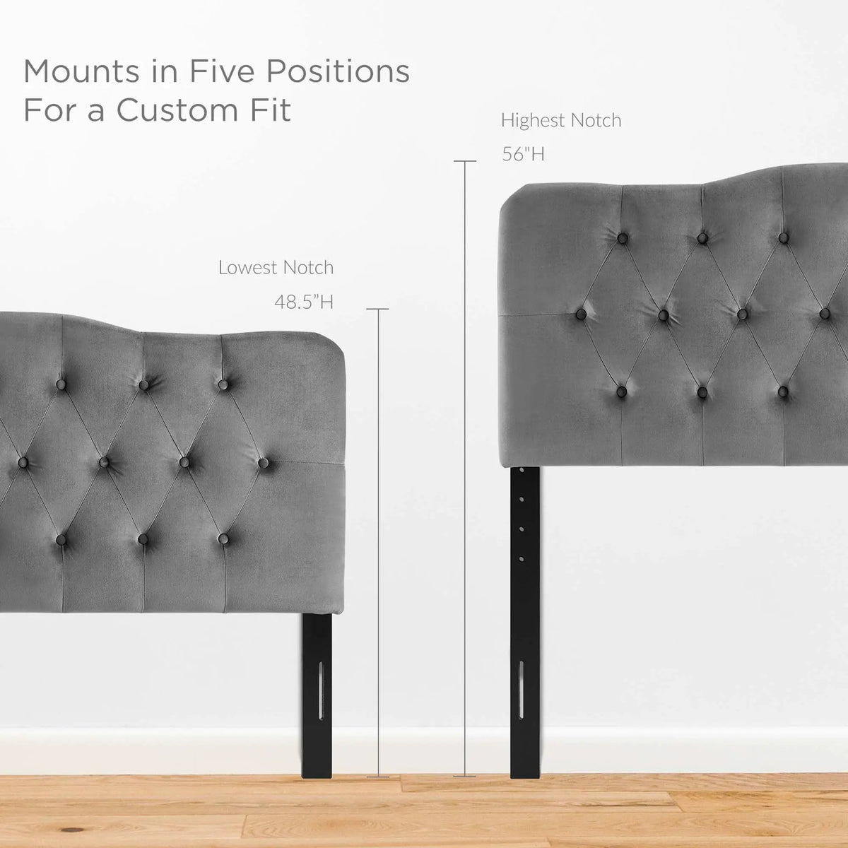 Annabel Diamond Tufted Performance Velvet King Headboard by Modway by HouseOfZazla