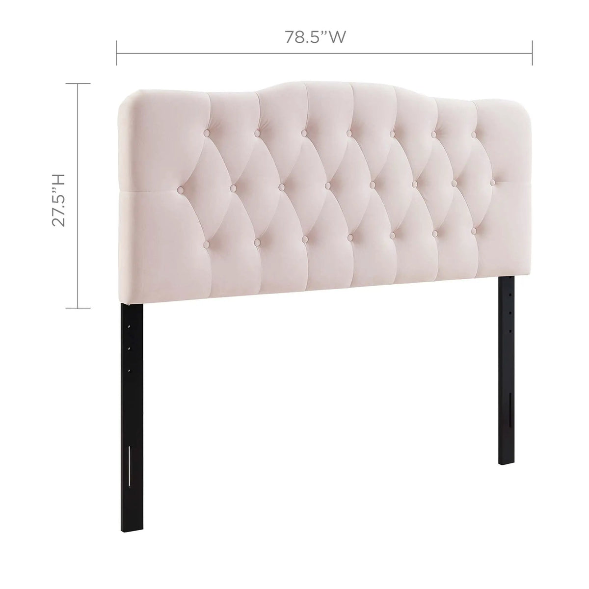 Annabel Diamond Tufted Performance Velvet King Headboard by Modway by HouseOfZazla