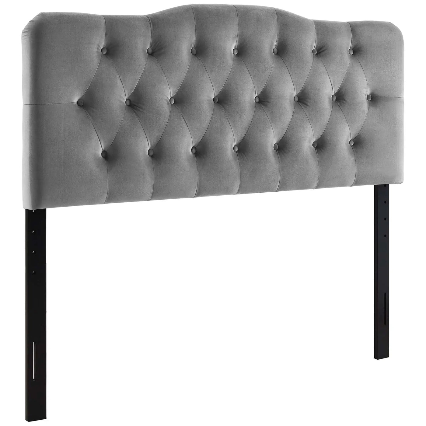 Annabel Diamond Tufted Performance Velvet Queen Headboard by HouseOfZazla