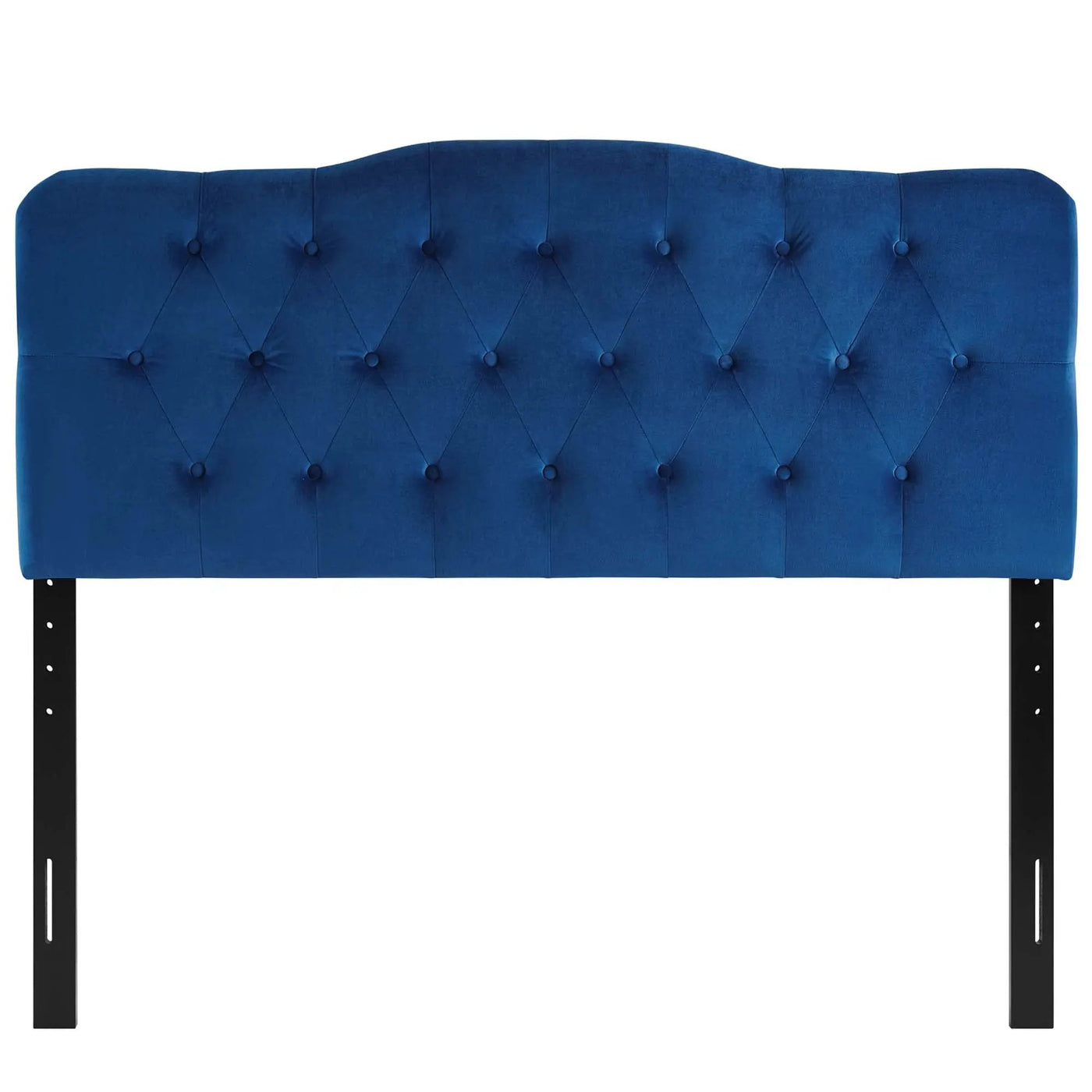 Annabel Diamond Tufted Performance Velvet Queen Headboard by HouseOfZazla