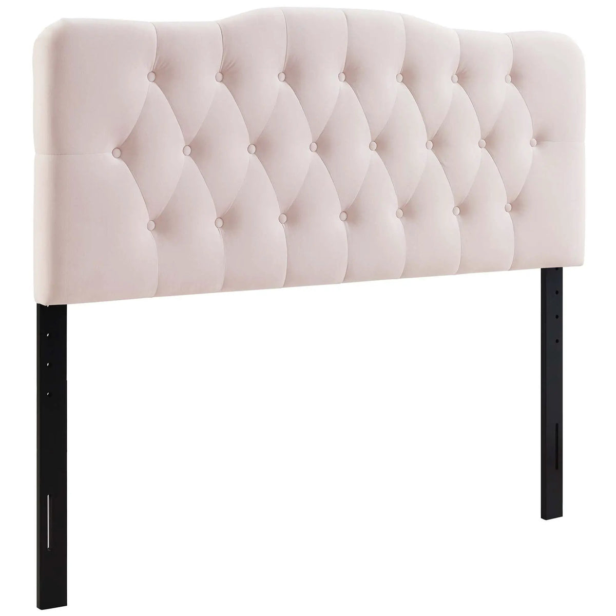 Annabel Diamond Tufted Performance Velvet Queen Headboard by HouseOfZazla
