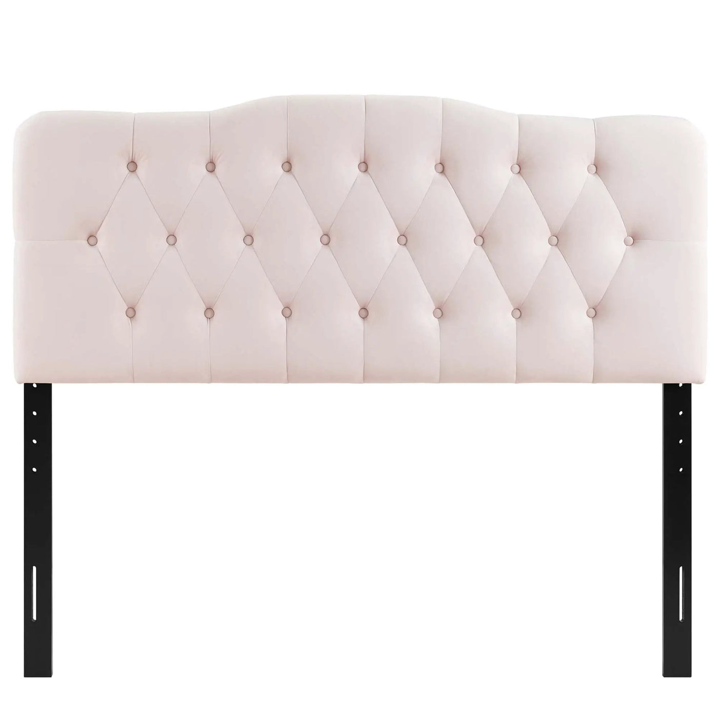 Annabel Diamond Tufted Performance Velvet Queen Headboard by HouseOfZazla