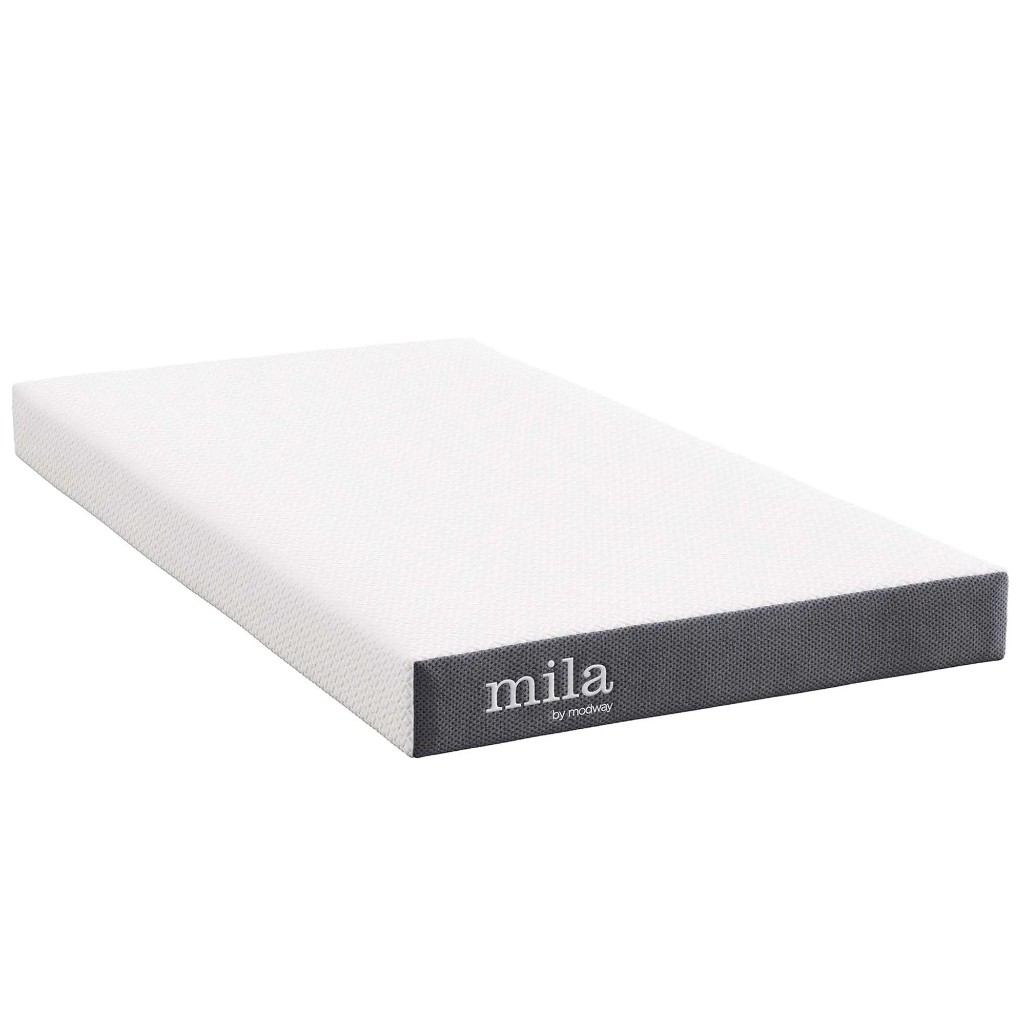 Mila 6" Narrow Twin Mattress by Modway by HouseOfZazla