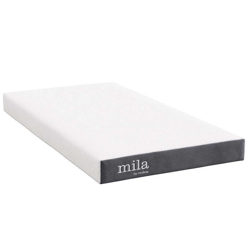 Mila 6" Narrow Twin Mattress by Modway by HouseOfZazla