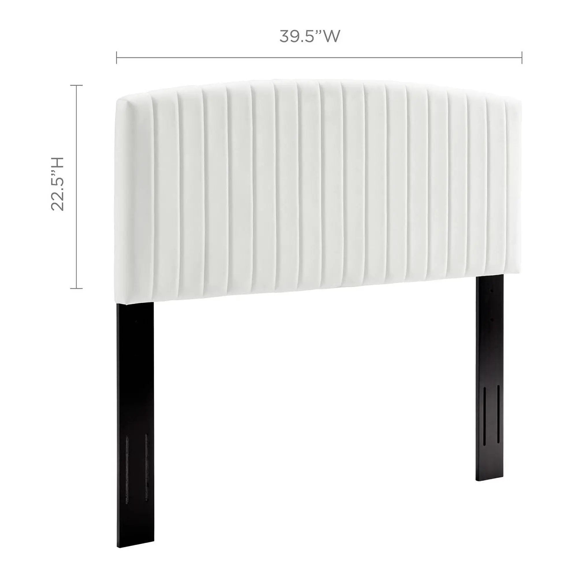 Rebecca Performance Velvet Twin Headboard by Modway by HouseOfZazla