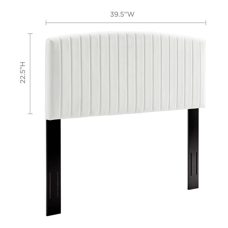 Rebecca Performance Velvet Twin Headboard by Modway by HouseOfZazla