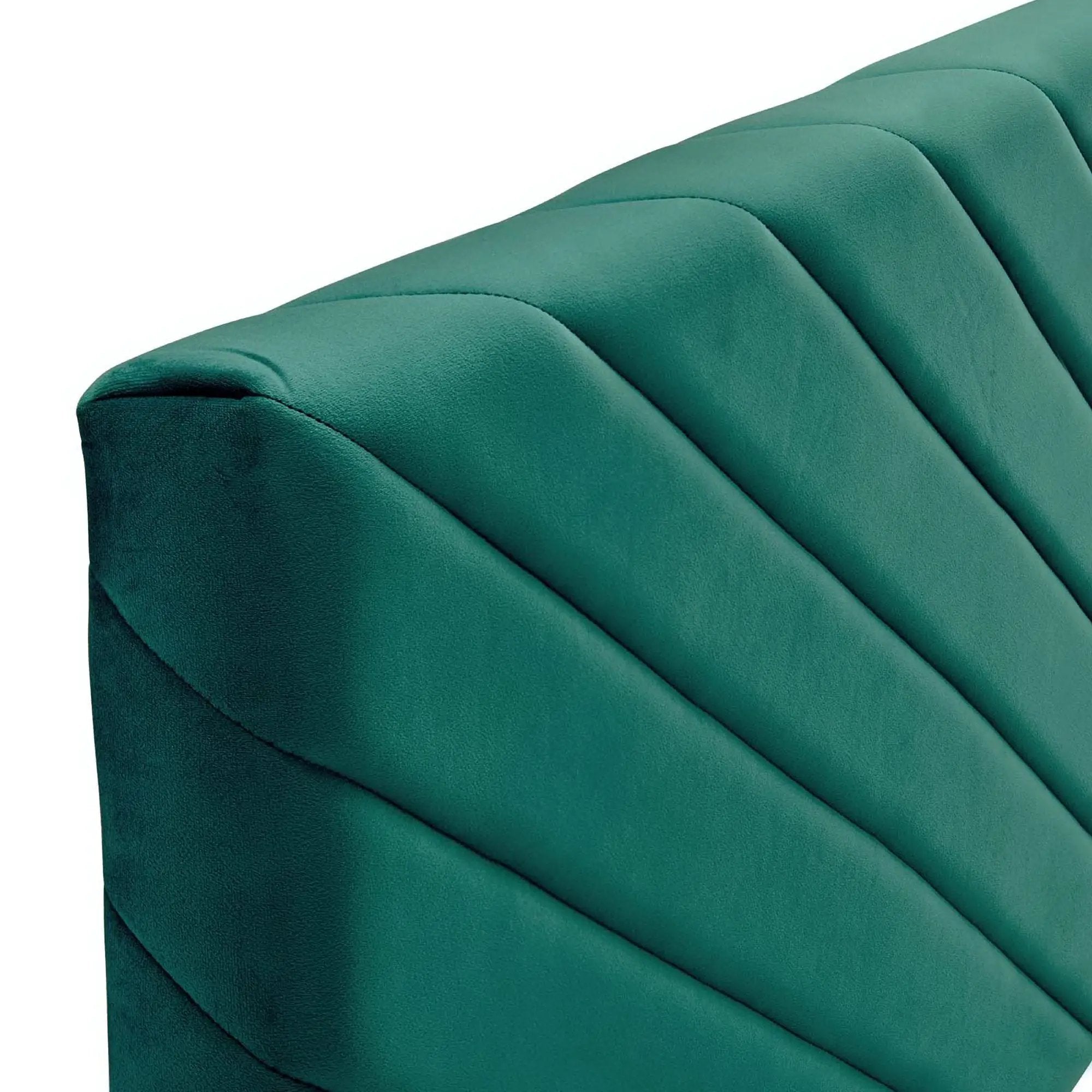 Alyson Angular Channel Tufted Performance Velvet Twin Headboard by Modway by HouseOfZazla