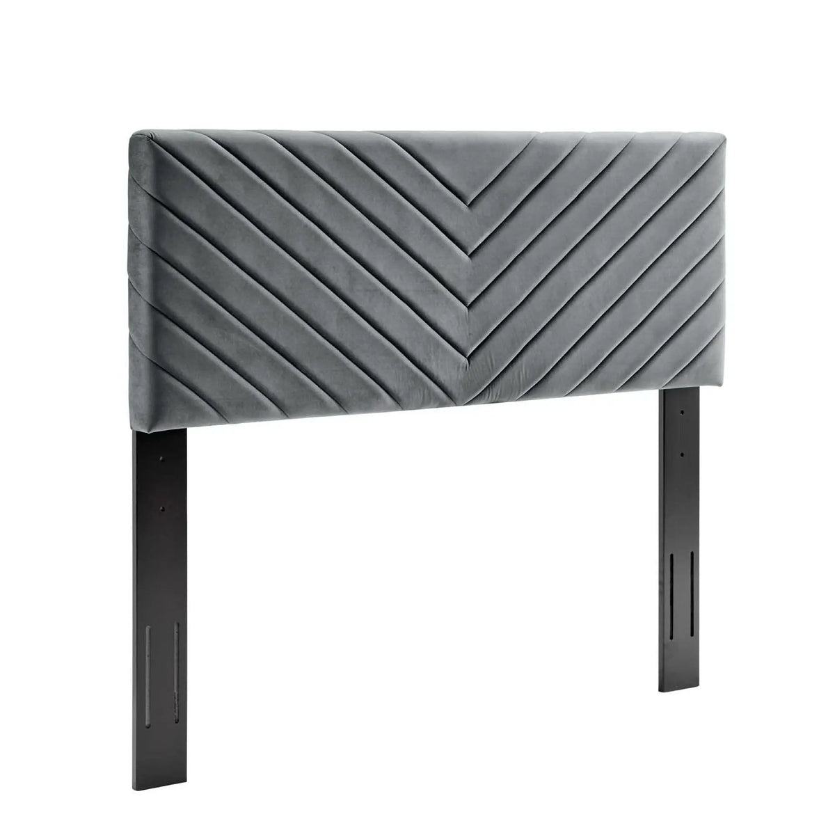 Alyson Angular Channel Tufted Performance Velvet Full/Queen Headboard by Modway by HouseOfZazla