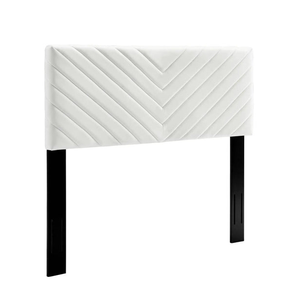 Alyson Angular Channel Tufted Performance Velvet Full/Queen Headboard by Modway
