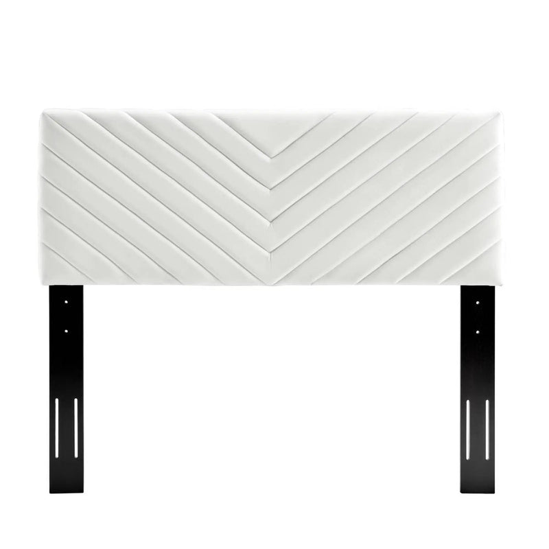 Alyson Angular Channel Tufted Performance Velvet Full/Queen Headboard by Modway by HouseOfZazla