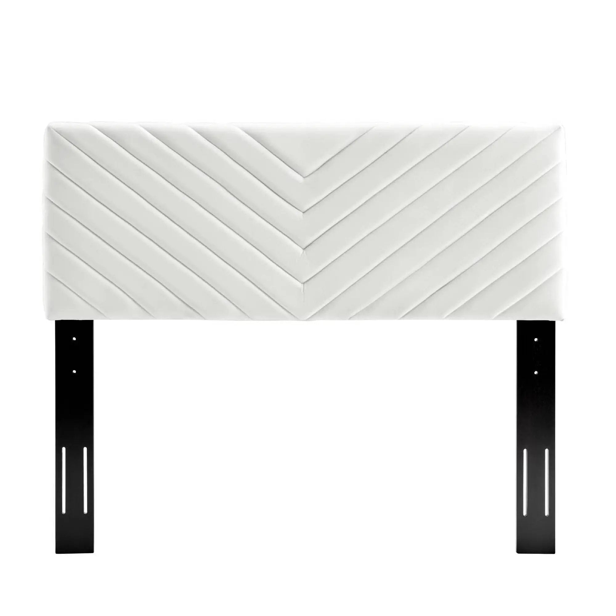 Alyson Angular Channel Tufted Performance Velvet Headboard by Modway by HouseOfZazla