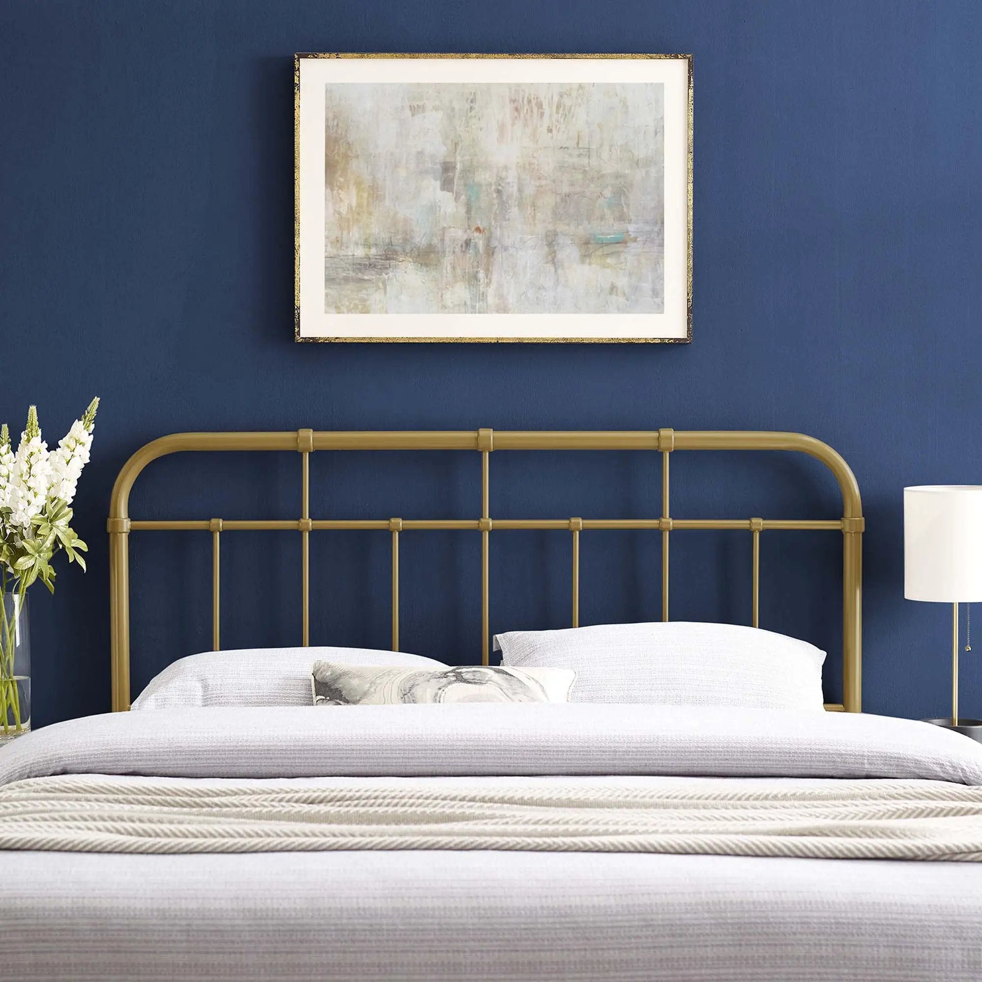 Alessia Metal Queen Headboard by Modway by HouseOfZazla