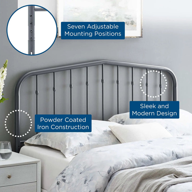 Lennon Metal Full Headboard by Modway by HouseOfZazla