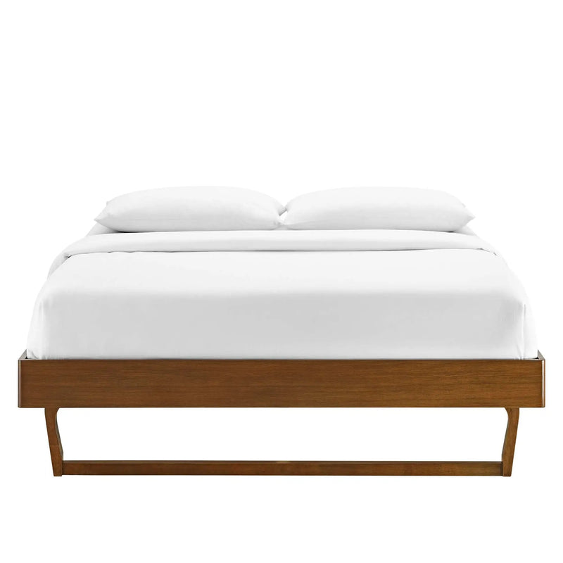 Billie Wood Platform Bed Frame by Modway by HouseOfZazla