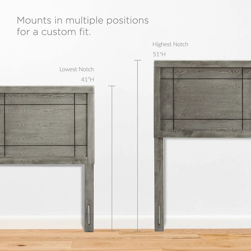 Archie Wood Twin Headboard by Modway by HouseOfZazla