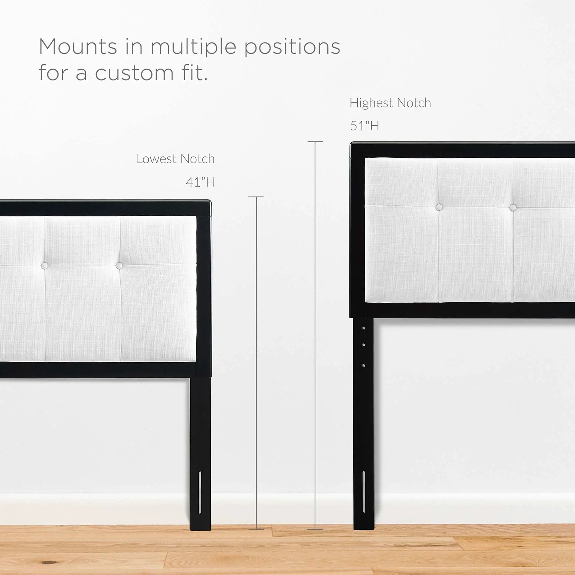 Draper Tufted Fabric and Wood Queen Headboard by Modway by HouseOfZazla