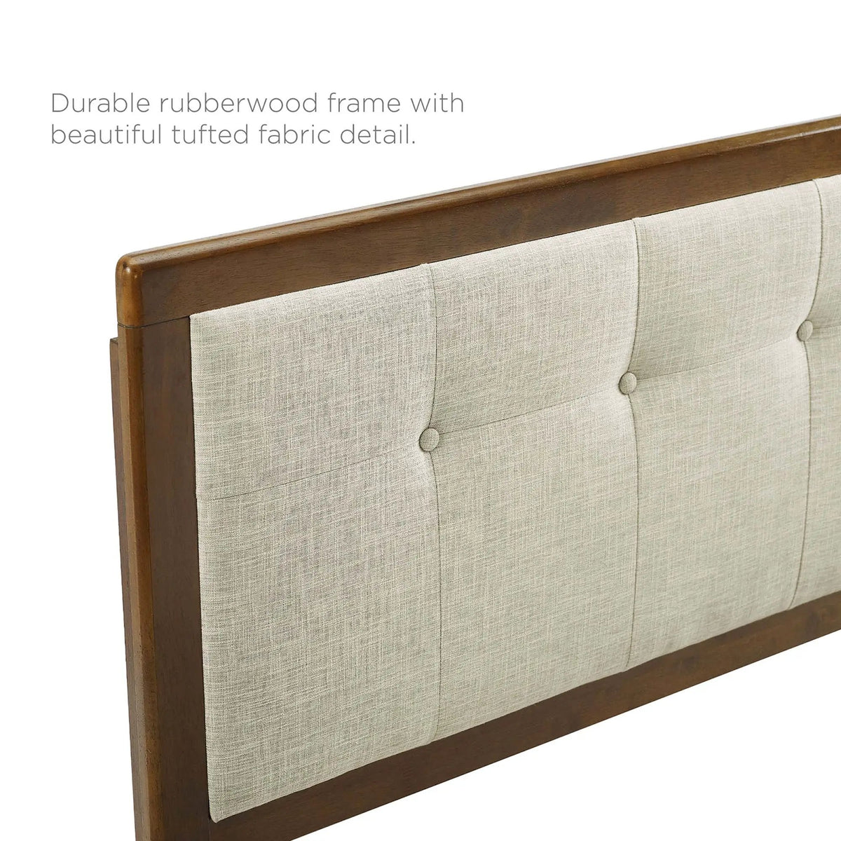 Draper Tufted Fabric and Wood Queen Headboard by Modway by HouseOfZazla