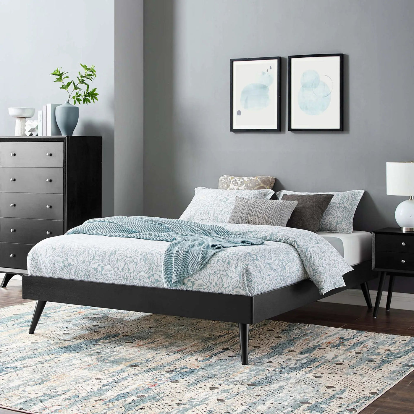 Margo Wood Full Platform Bed Frame by Modway by HouseOfZazla