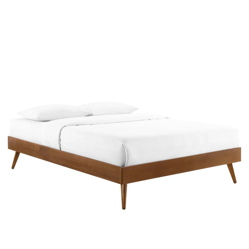 Bridgette Wood Queen Platform Bed with Splayed Legs by Modway by HouseOfZazla