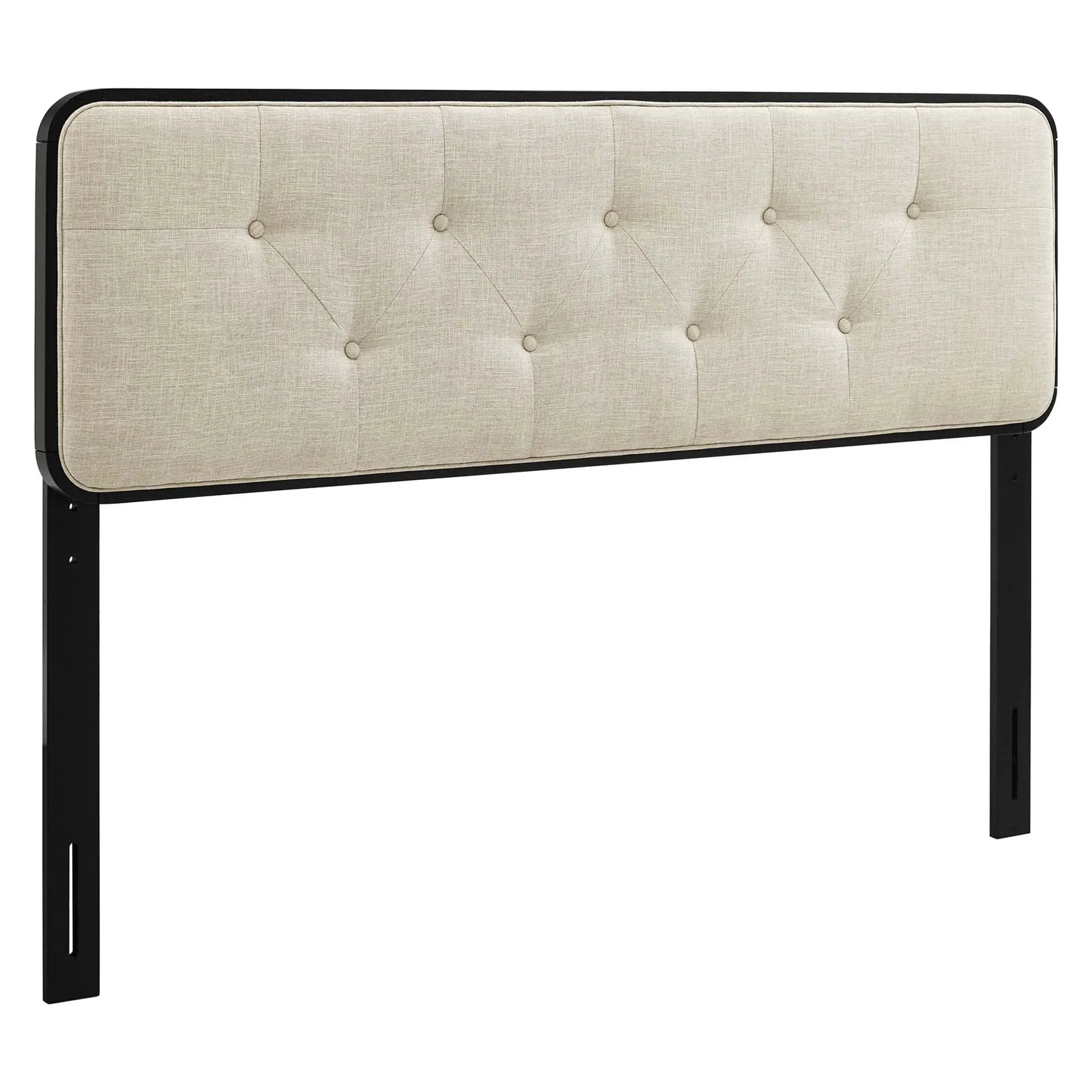 Collins Tufted Fabric and Wood Full Headboard by Modway by HouseOfZazla