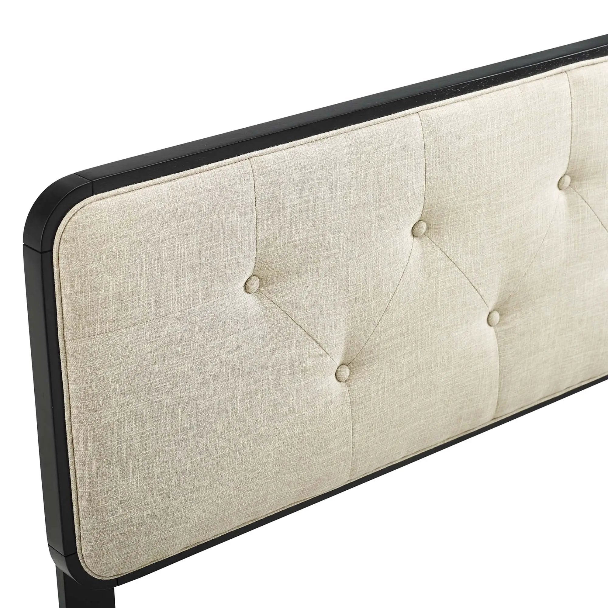 Collins Tufted Fabric and Wood Full Headboard by Modway by HouseOfZazla