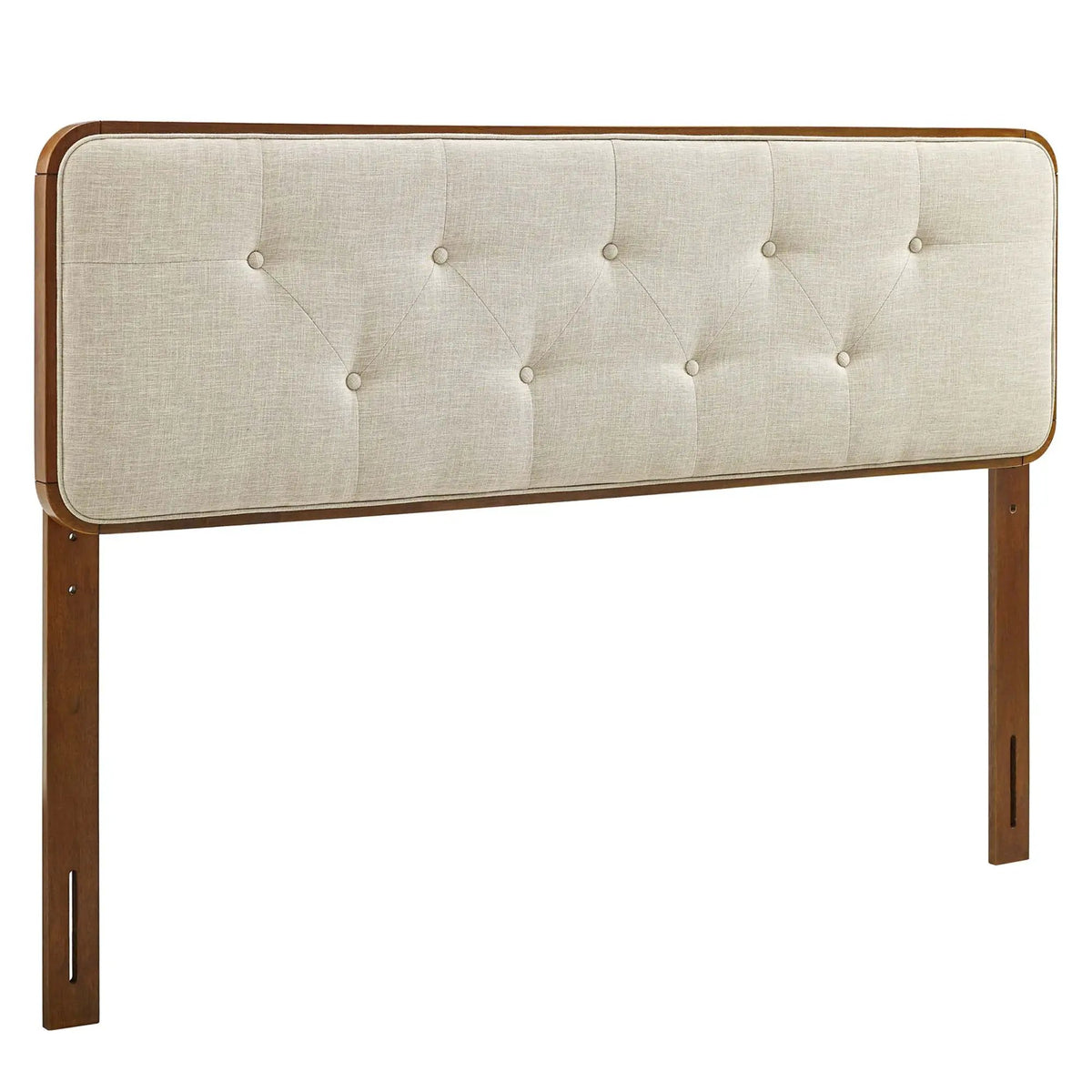 Collins Tufted Fabric and Wood Full Headboard by Modway by HouseOfZazla