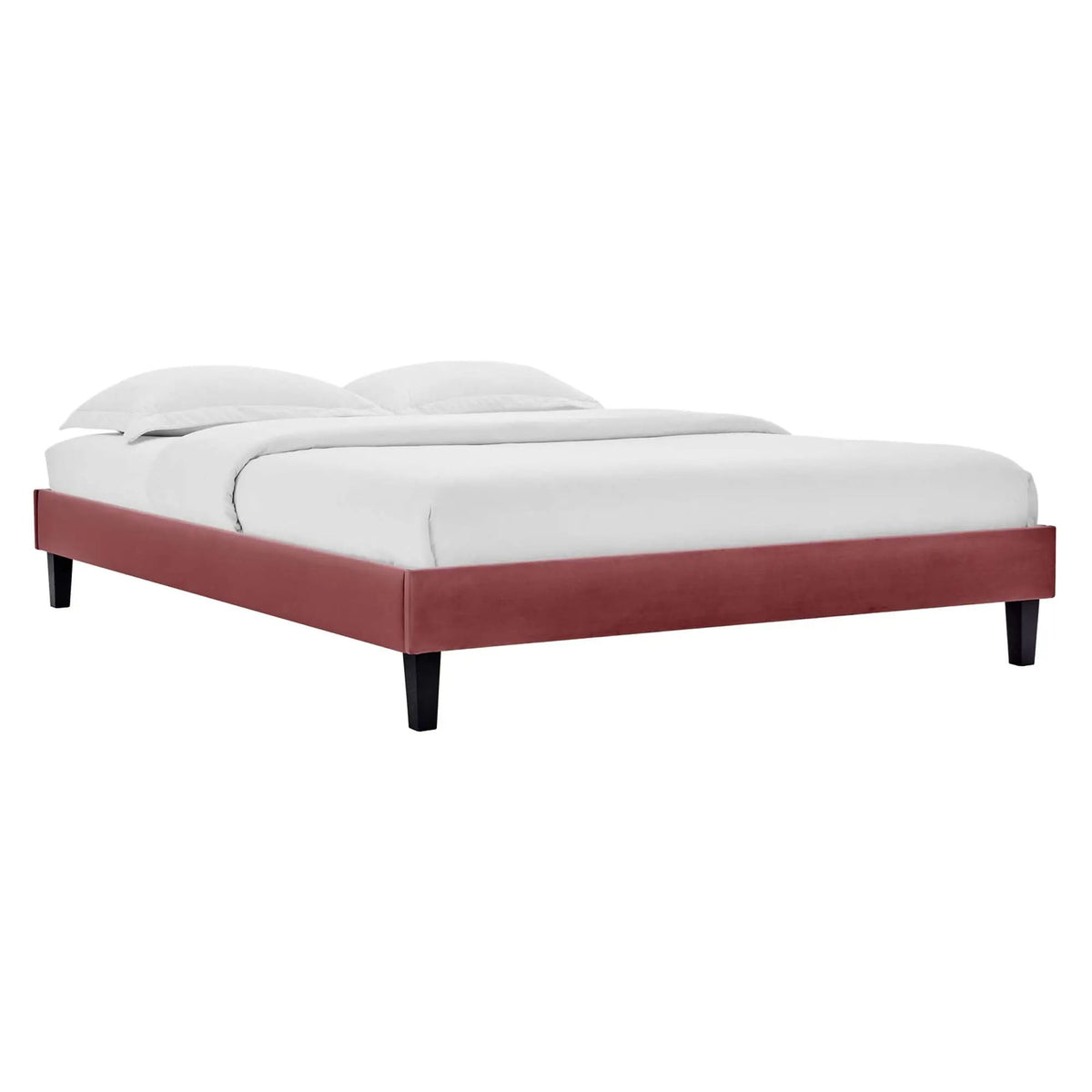 Reign Performance Velvet Twin Platform Bed Frame by Modway by HouseOfZazla