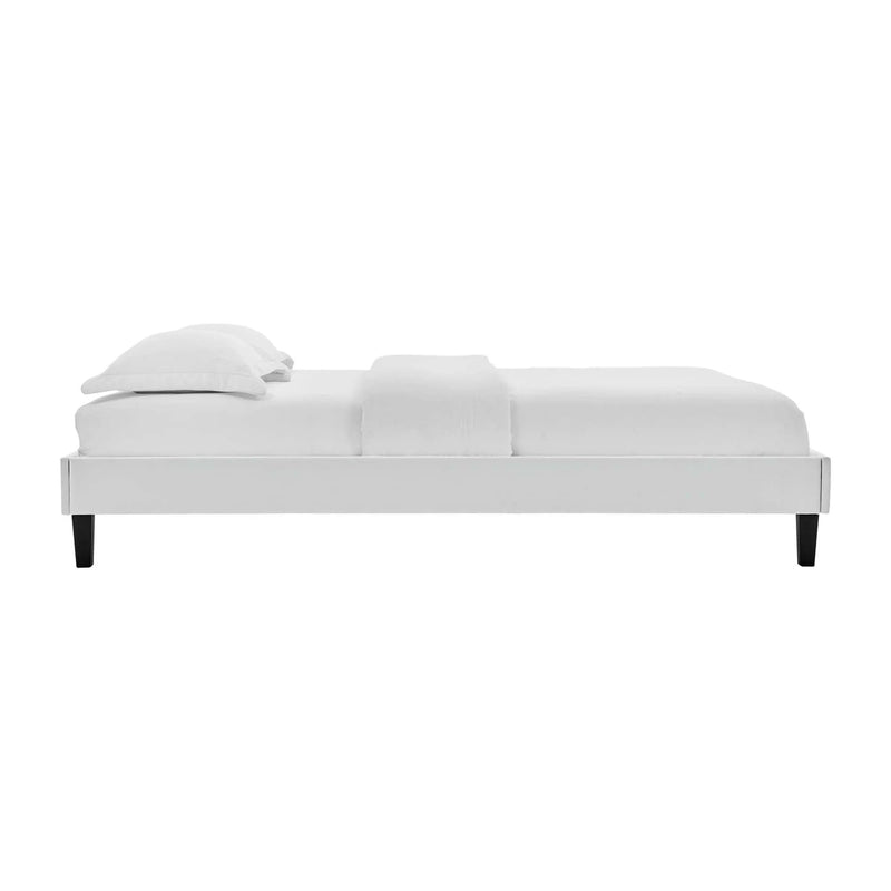 Reign Performance Velvet Twin Platform Bed Frame by Modway by HouseOfZazla