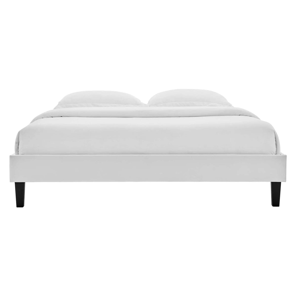 Reign Performance Velvet Twin Platform Bed Frame by Modway by HouseOfZazla