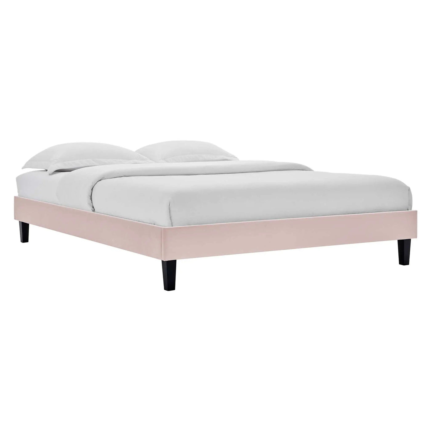 Reign Performance Velvet Twin Platform Bed Frame by Modway by HouseOfZazla