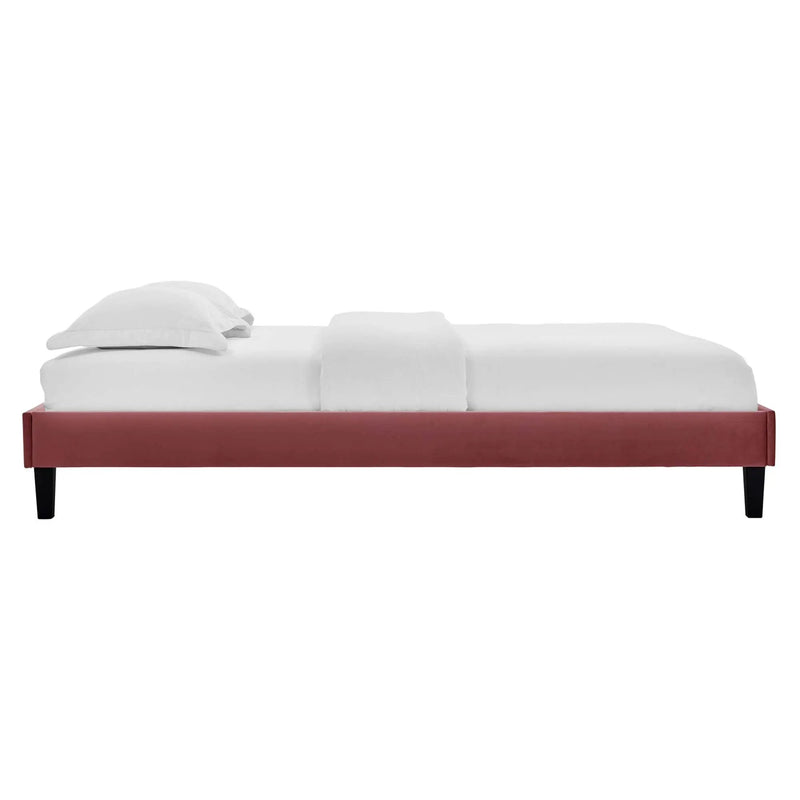 Alessi Performance Velvet Queen Platform Bed by Modway by HouseOfZazla
