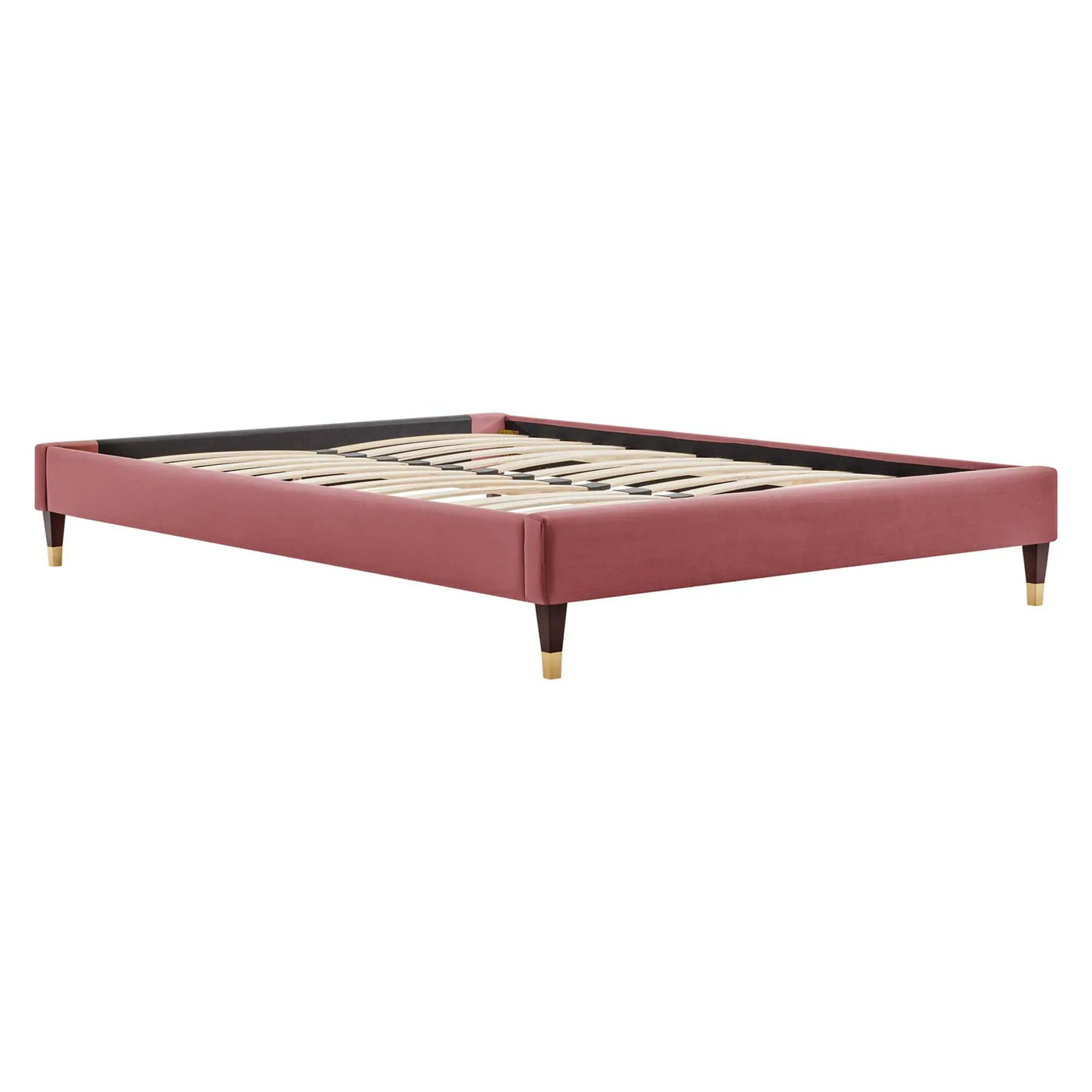 Harlow Performance Velvet Queen Platform Bed Frame by Modway by HouseOfZazla