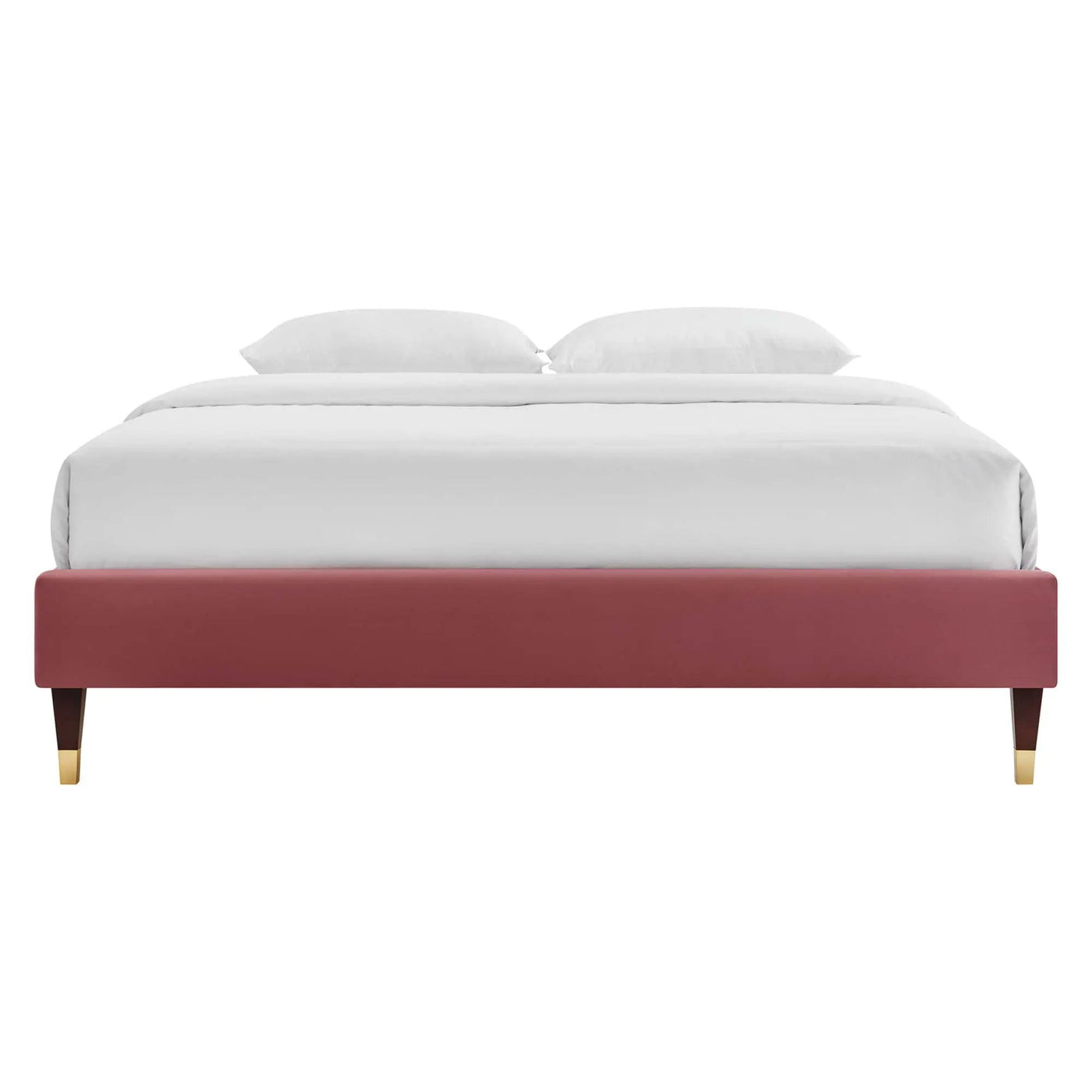 Harlow Performance Velvet Queen Platform Bed Frame by Modway by HouseOfZazla
