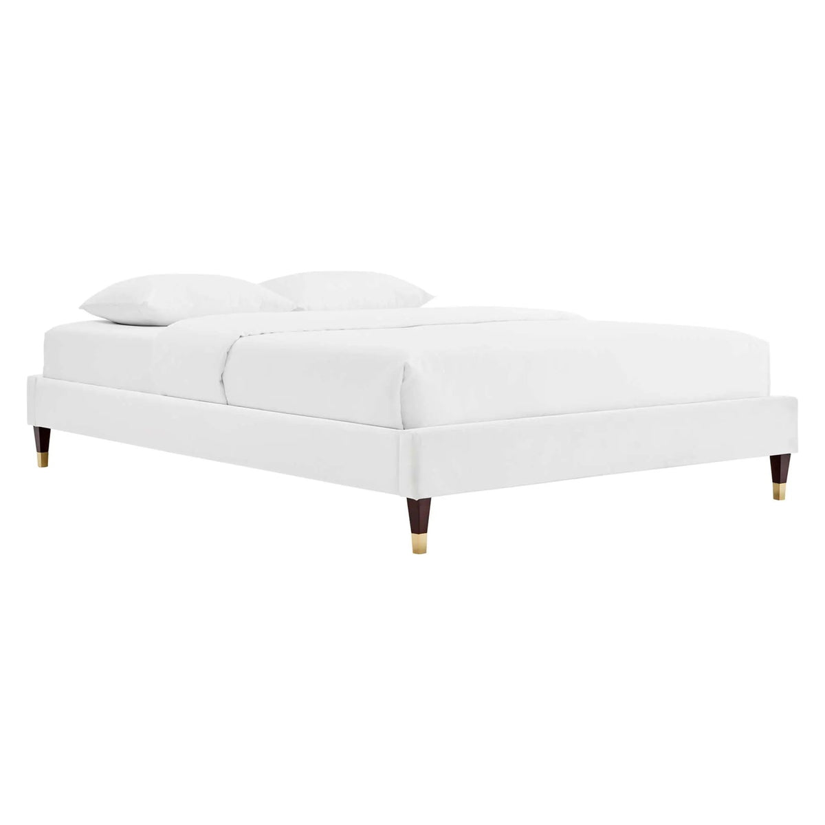 Harlow Performance Velvet Queen Platform Bed Frame by Modway by HouseOfZazla