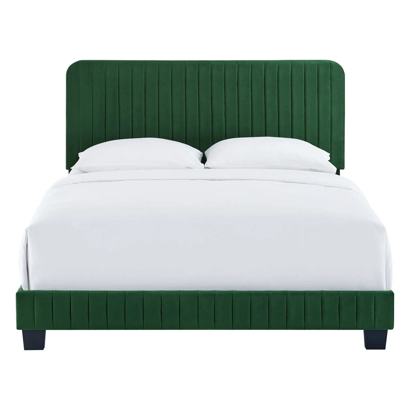 Celine Channel Tufted Performance Velvet Queen Bed by Modway by HouseOfZazla