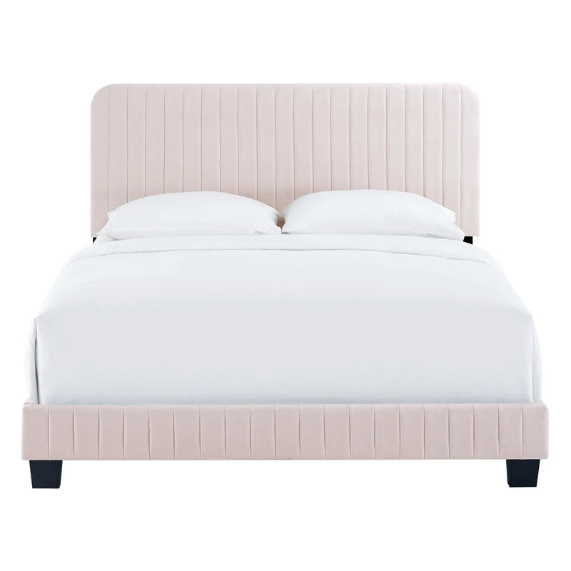 Celine Channel Tufted Performance Velvet Queen Bed by Modway by HouseOfZazla