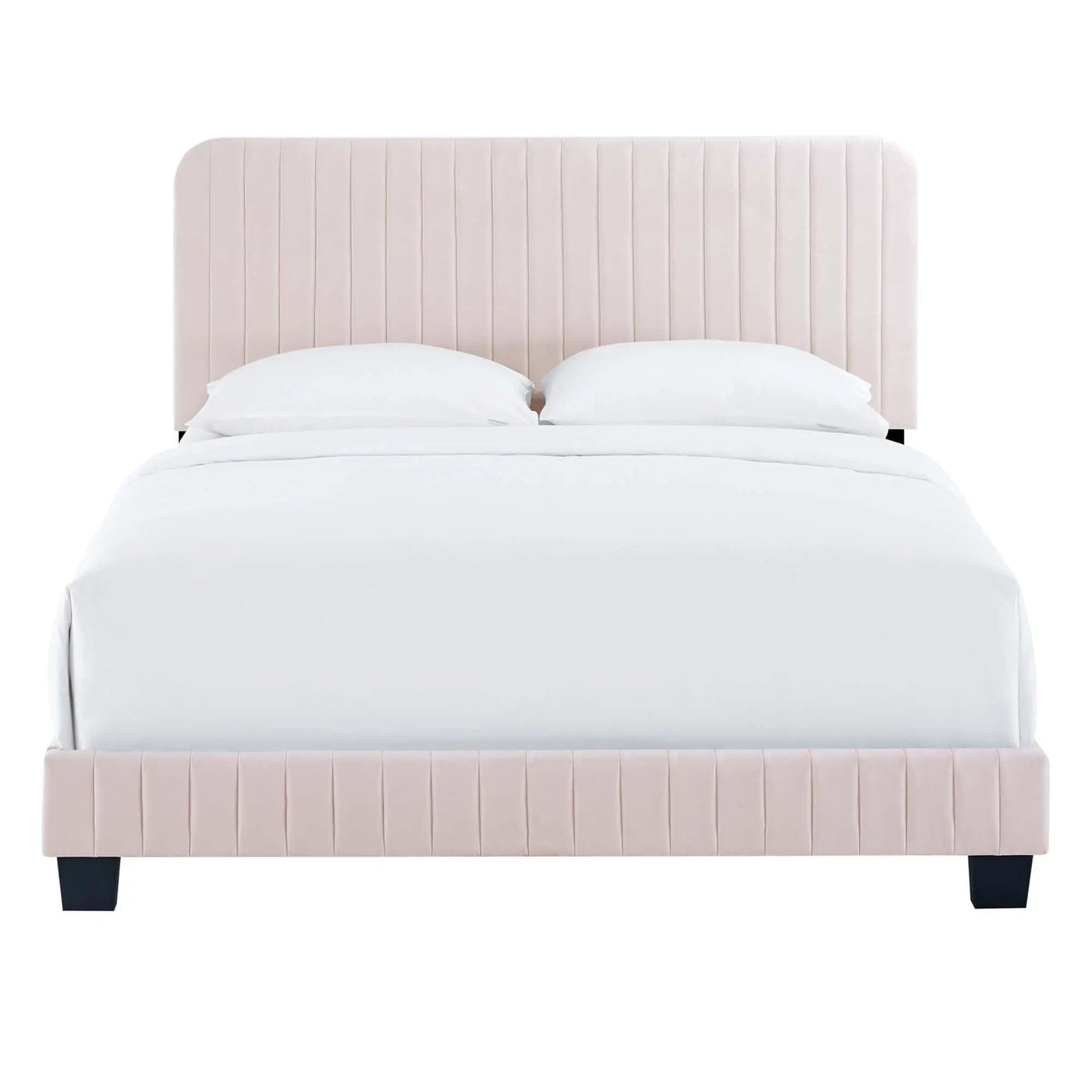 Celine Channel Tufted Performance Velvet Twin Platform Bed by Modway by HouseOfZazla
