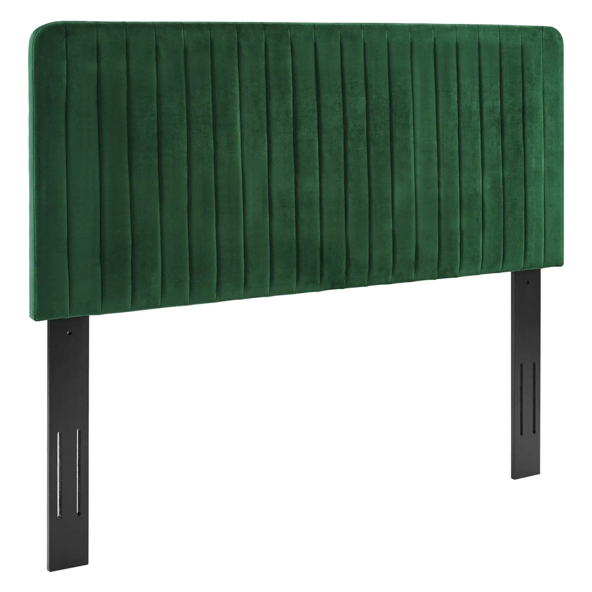 Milenna Channel Tufted Performance Velvet Full/Queen Headboard by Modway by HouseOfZazla