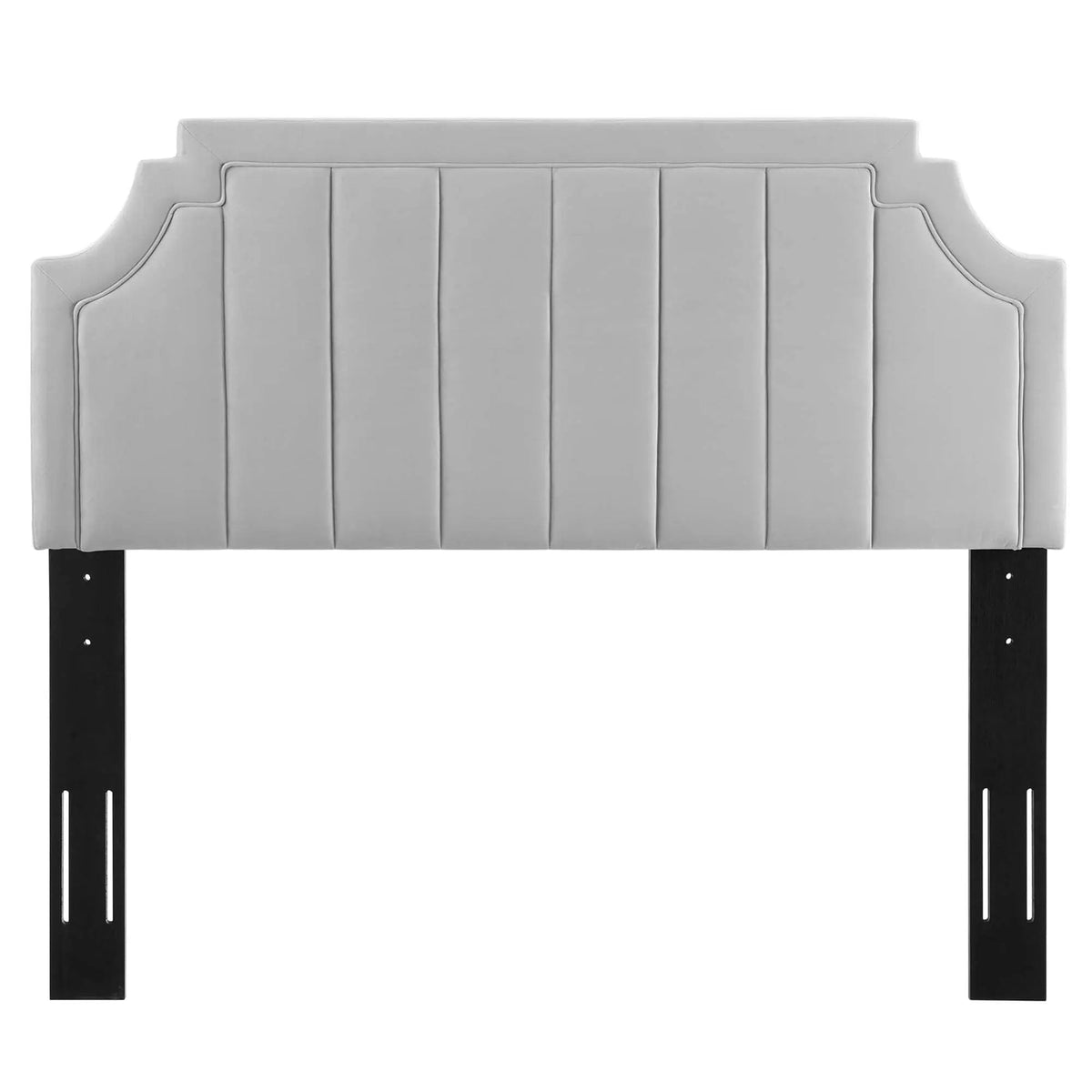Alyona Channel Tufted Performance Velvet Full/Queen Headboard by HouseOfZazla