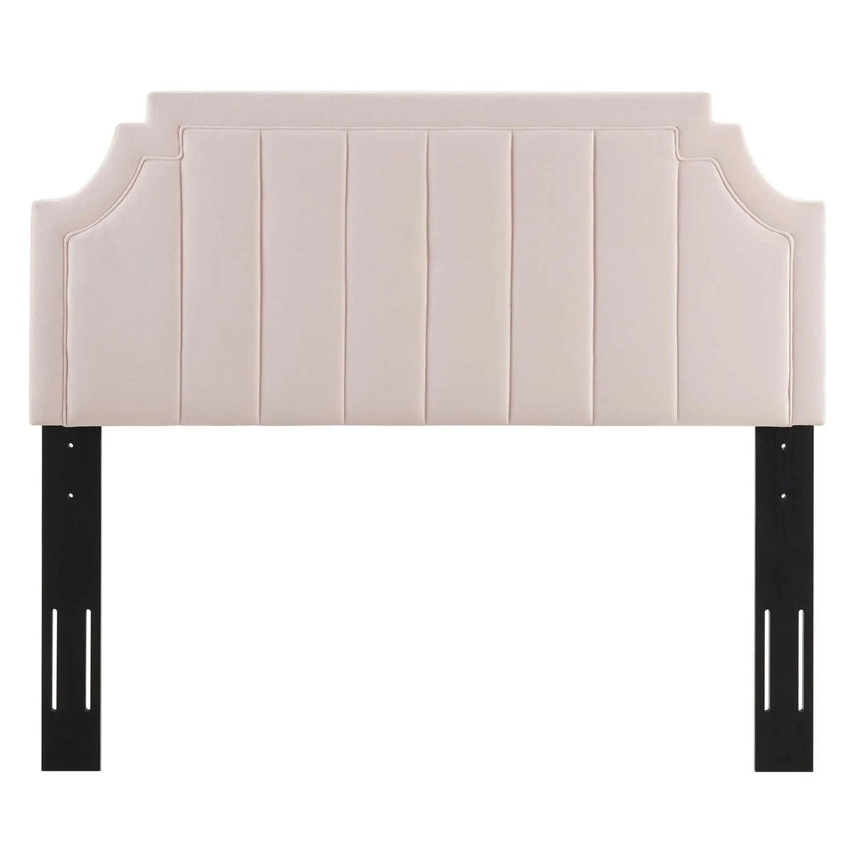Alyona Channel Tufted Performance Velvet Full/Queen Headboard by HouseOfZazla